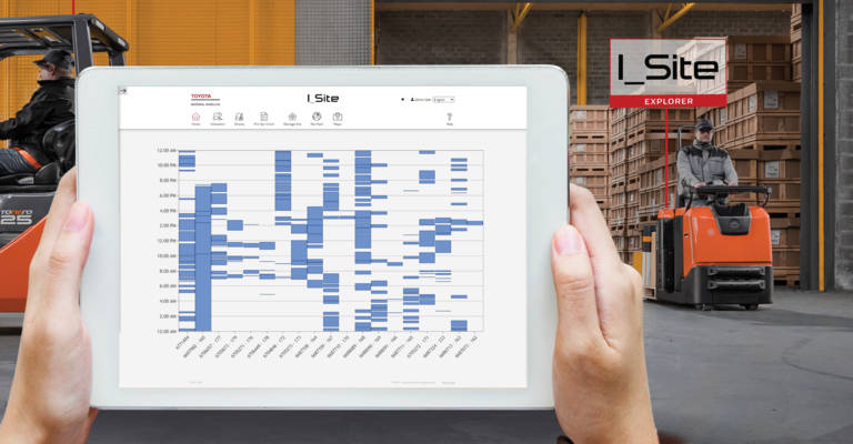 I_Site Explorer utilisation chart