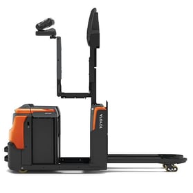 Toyota low level order picker with scissor forks