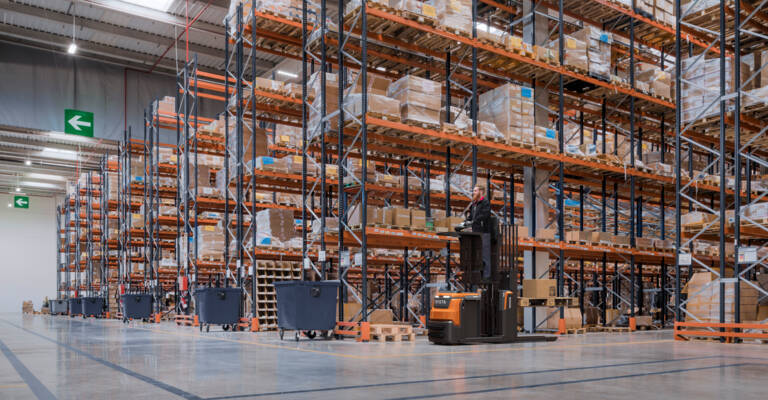 Toyota Optio in warehouse