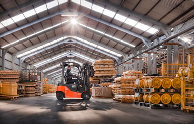 Five major benefits of electric forklifts