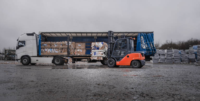 Toyota powered counterbalance truck  